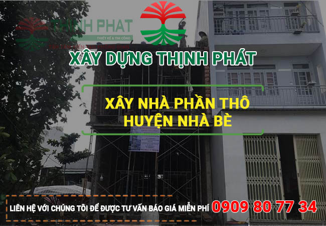 Xây nhà phần thô huyện Nhà B 